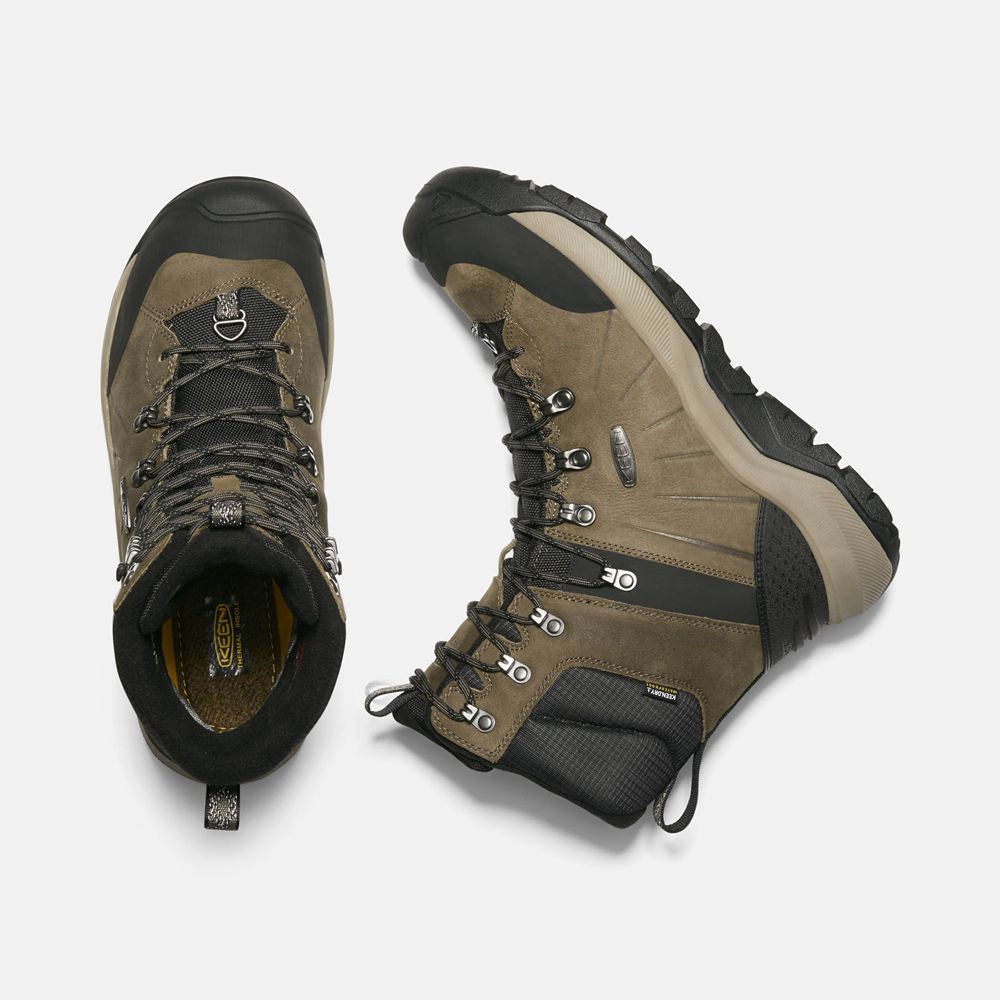 Keen Outdoor Bot Erkek Zeytin Yeşili/Siyah - Revel Iv Uzun Polar - Türkiye YZLN64750